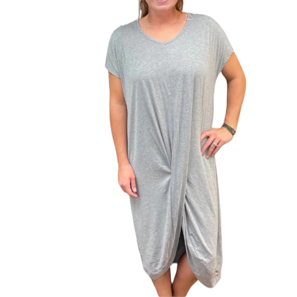 The Line of Style V neckline tunic dress Small Rayon